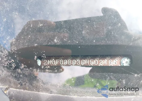 2012 Honda Civic Ex-L z USA, uszkodzony, nr VIN 2HGFG3B03CH502166